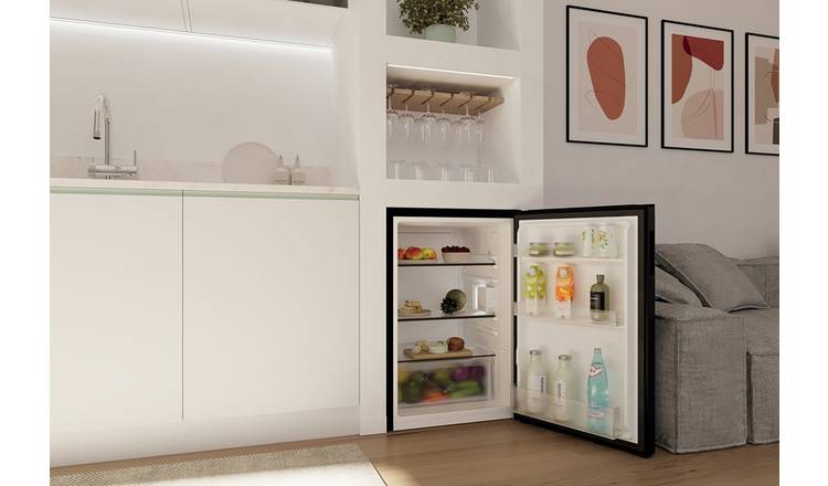 Hoover HONLQ2S58EBK Under Counter Fridge - Black