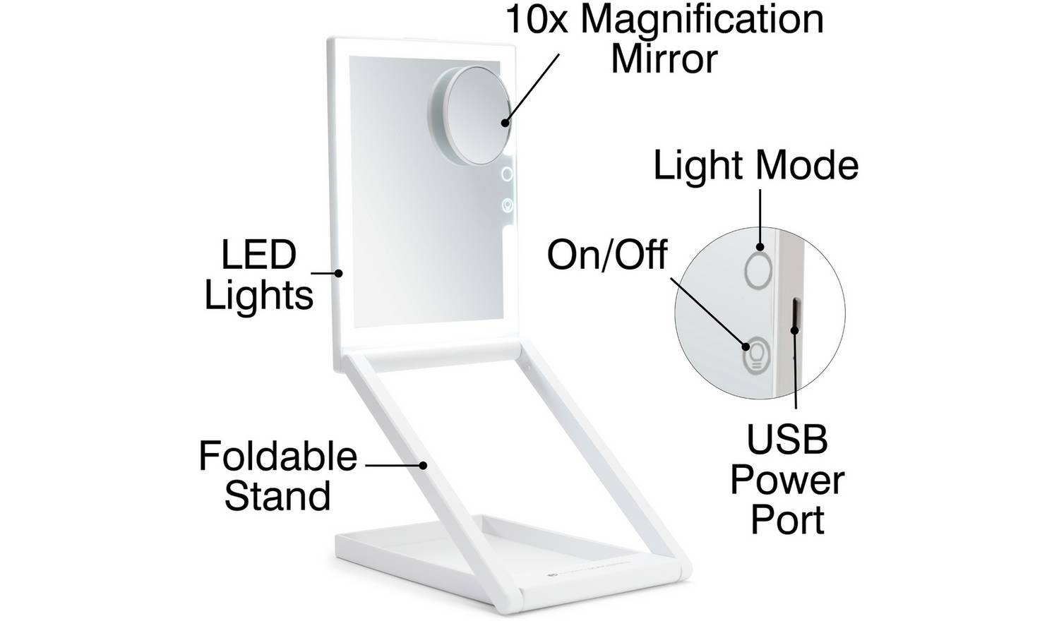 Rio Home & Away Makeup Mirror