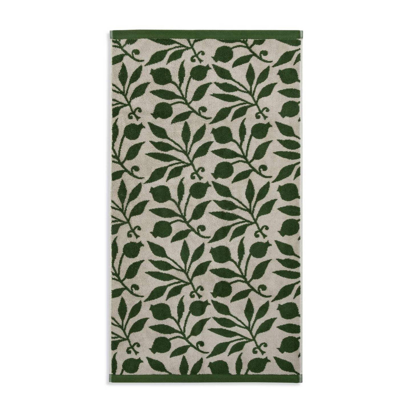 Habitat x Morris & Co. Rosehip Hand Towel - Green