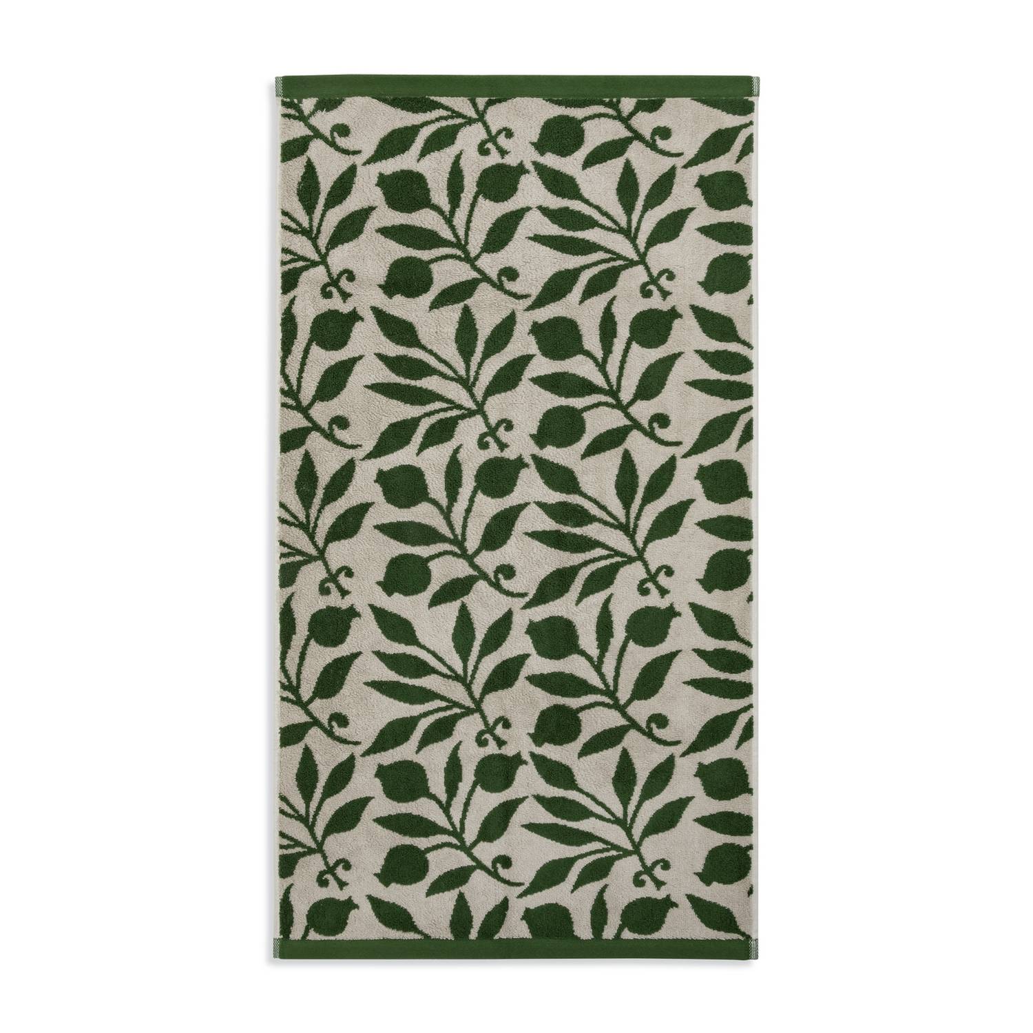 Habitat x Morris & Co. Rosehip Hand Towel - Green