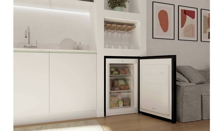 Hoover HONUQ2L58EBK Under Counter Freezer - Black