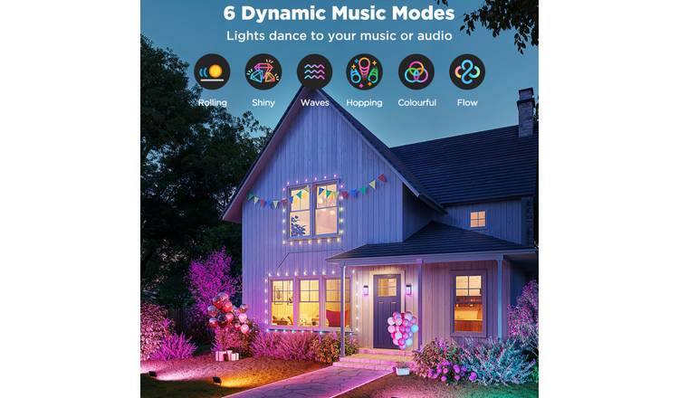 Govee Outdoor LED Flood Light 2 - Pack of 4