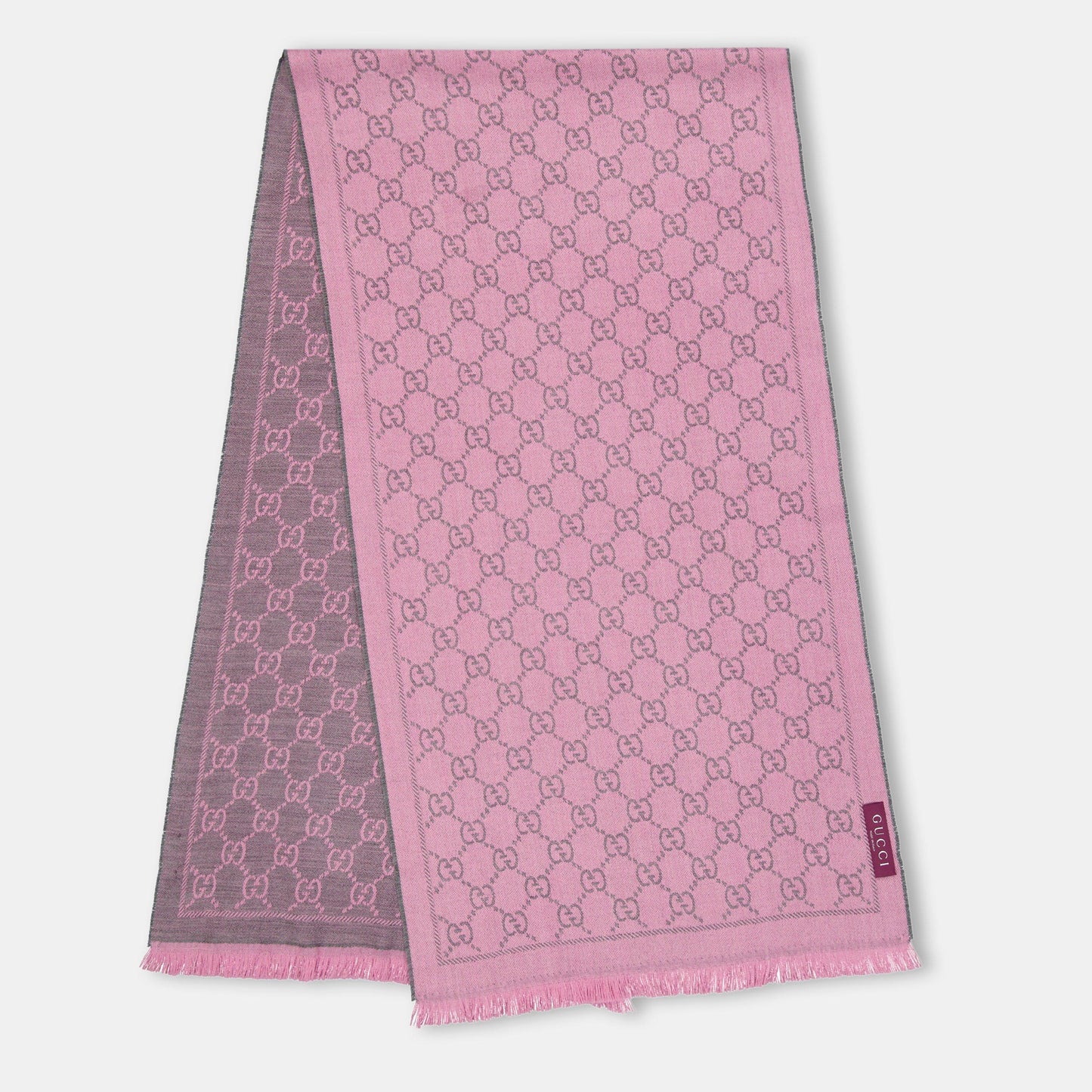 Gucci Women's GG Logo Wool Scarf