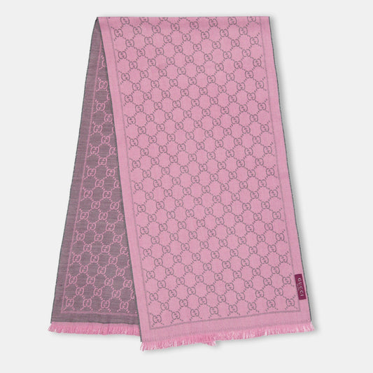 Gucci Women's GG Logo Wool Scarf