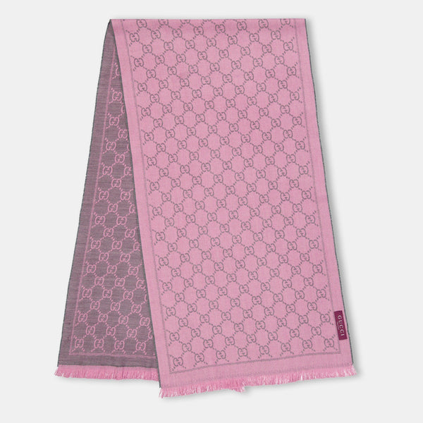 Gucci Women's GG Logo Wool Scarf