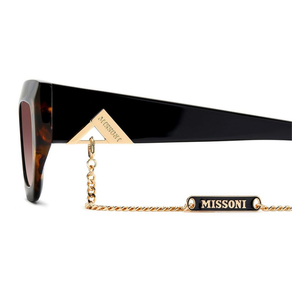 Missoni Women's Rectangular Round Sunglasses