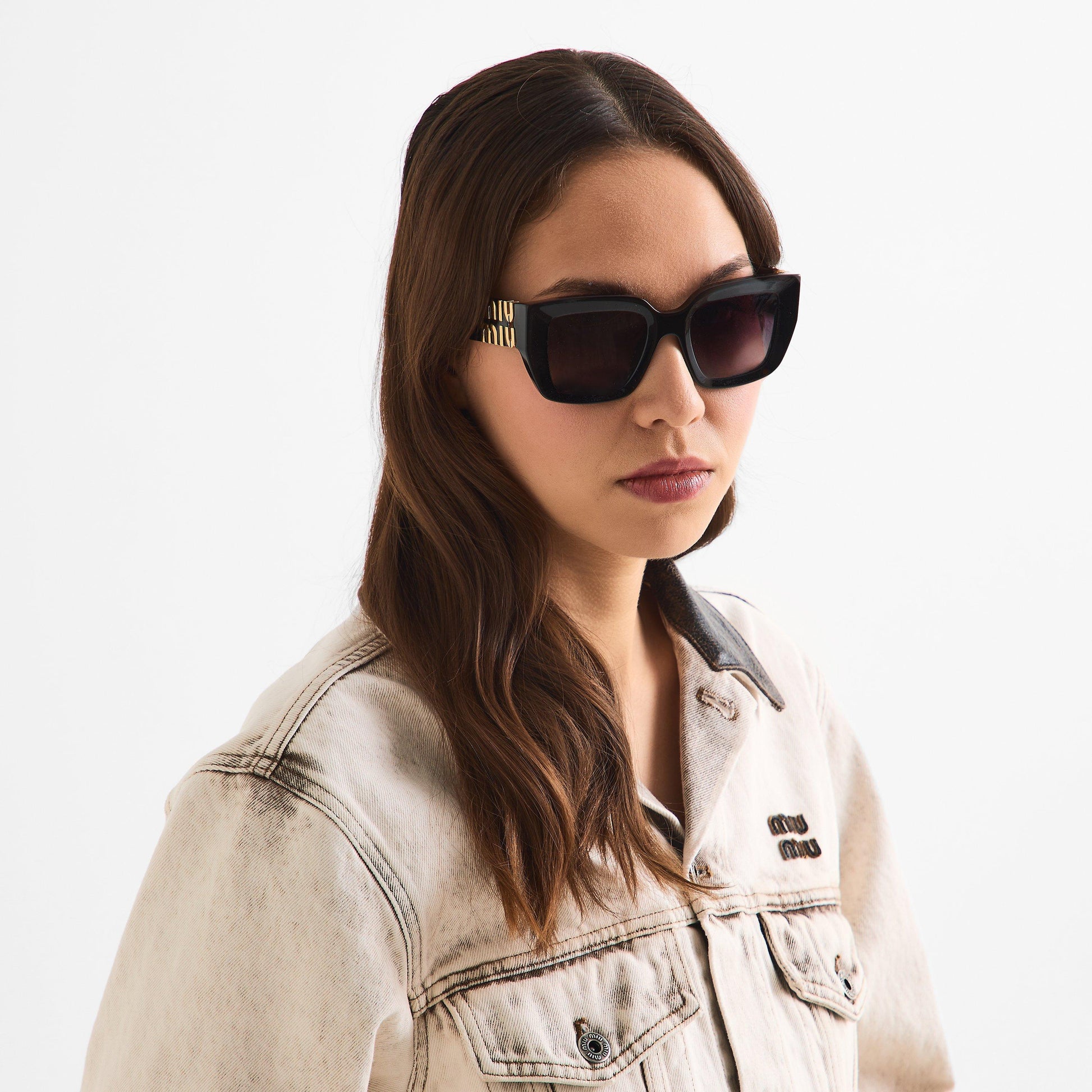 Miu Miu Women's Rectangle Sunglasses
