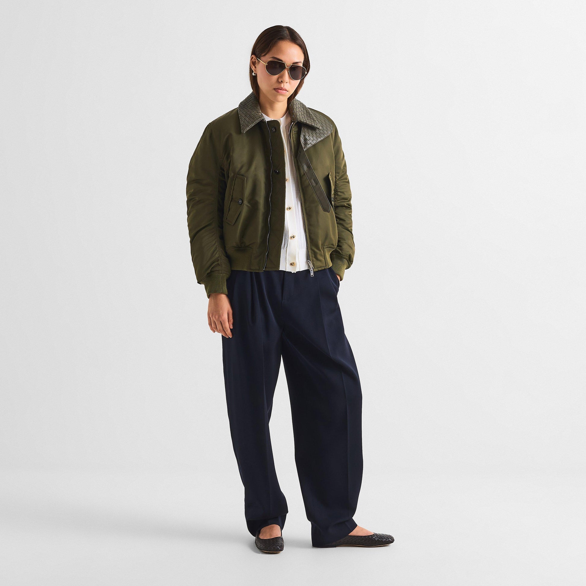 Bottega Veneta Women's Aviator Sunglasses