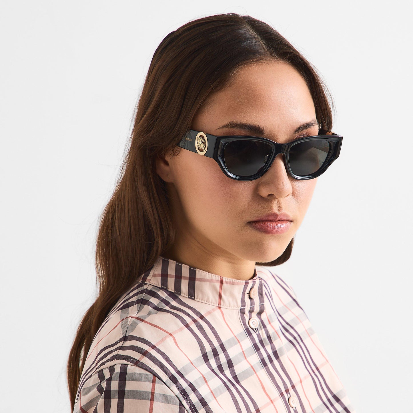 Burberry Women's Rectangle Sunglasses
