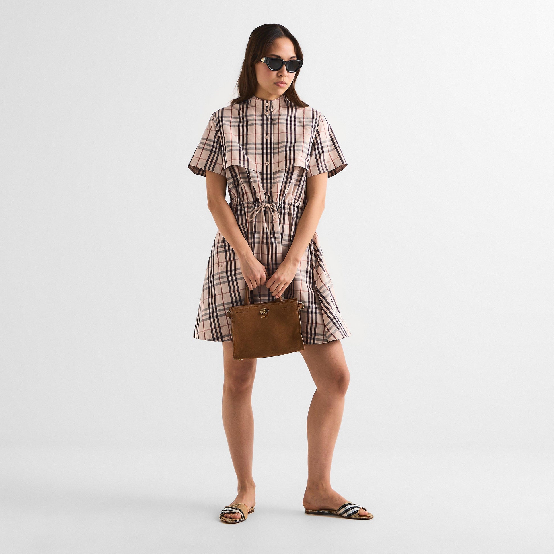 Burberry Women's Rectangle Sunglasses
