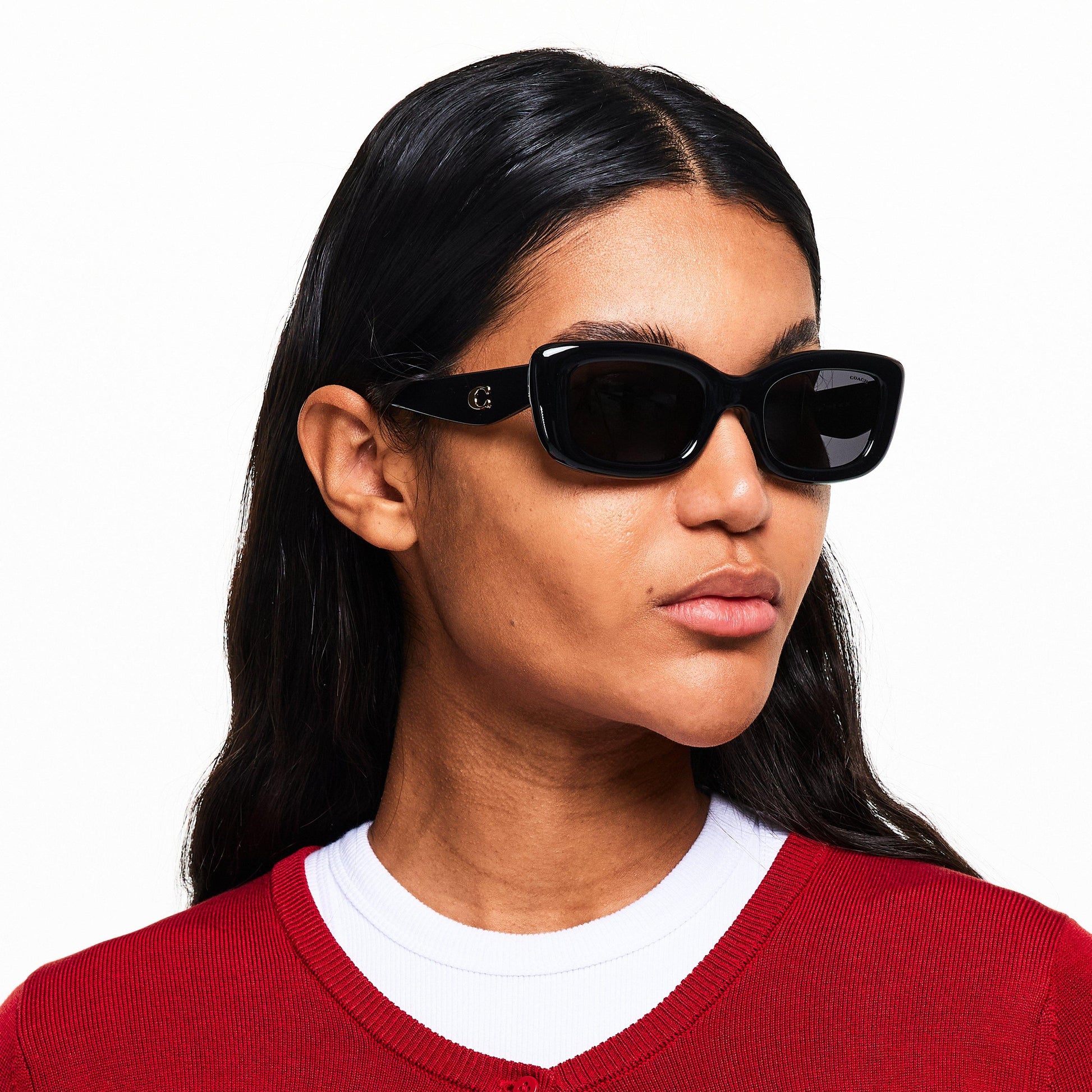 Coach Women's Rectangle Sunglasses