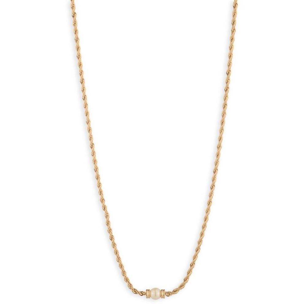 Lauren by Ralph Lauren Lauren Ralph Lauren Gold & Pearl Rope Necklace