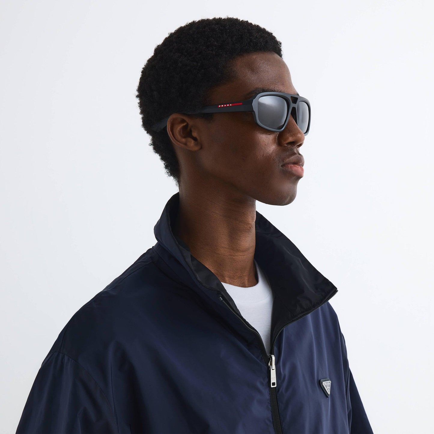 Prada Men's 0PS B11SU Aviator Sunglasses