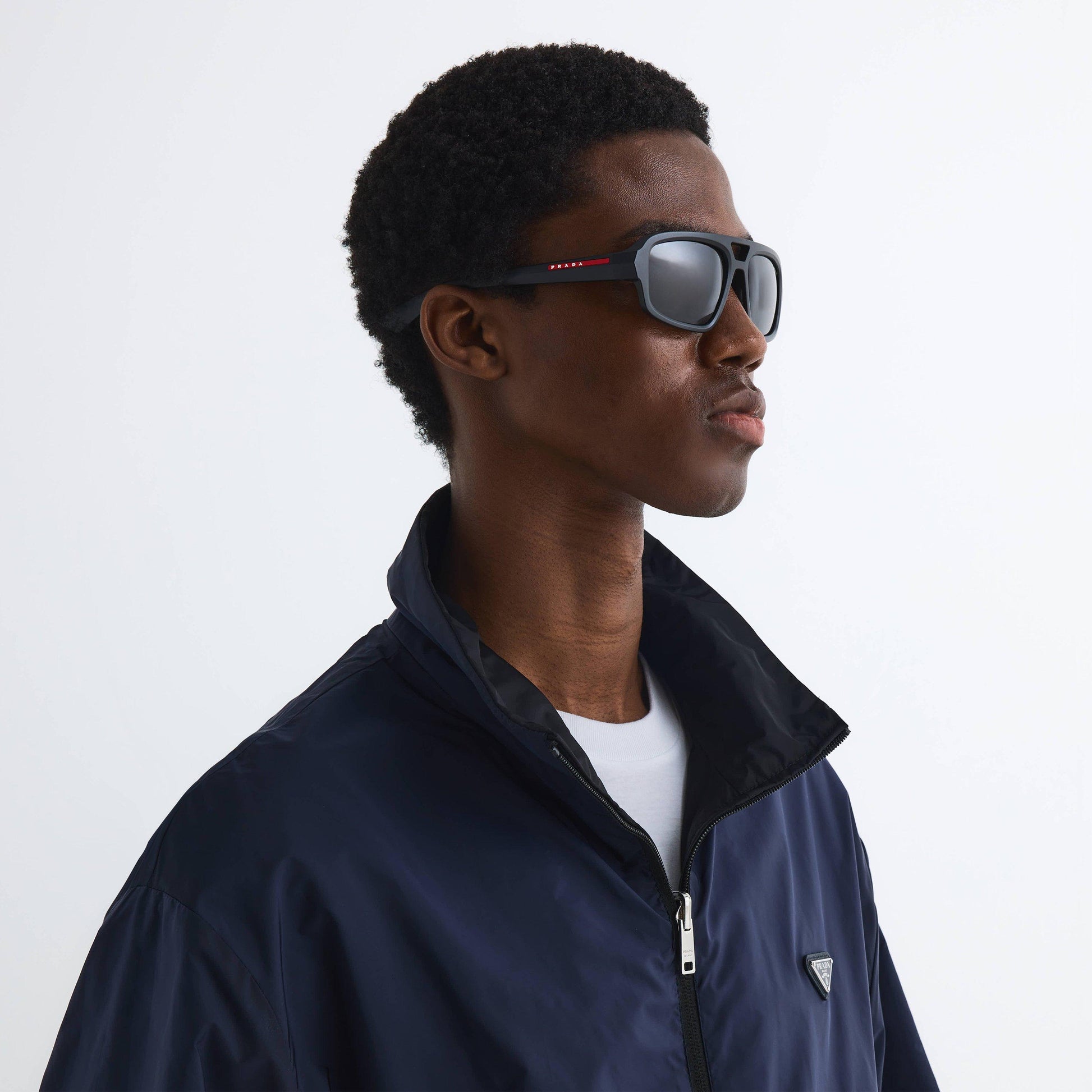 Prada Men's 0PS B11SU Aviator Sunglasses