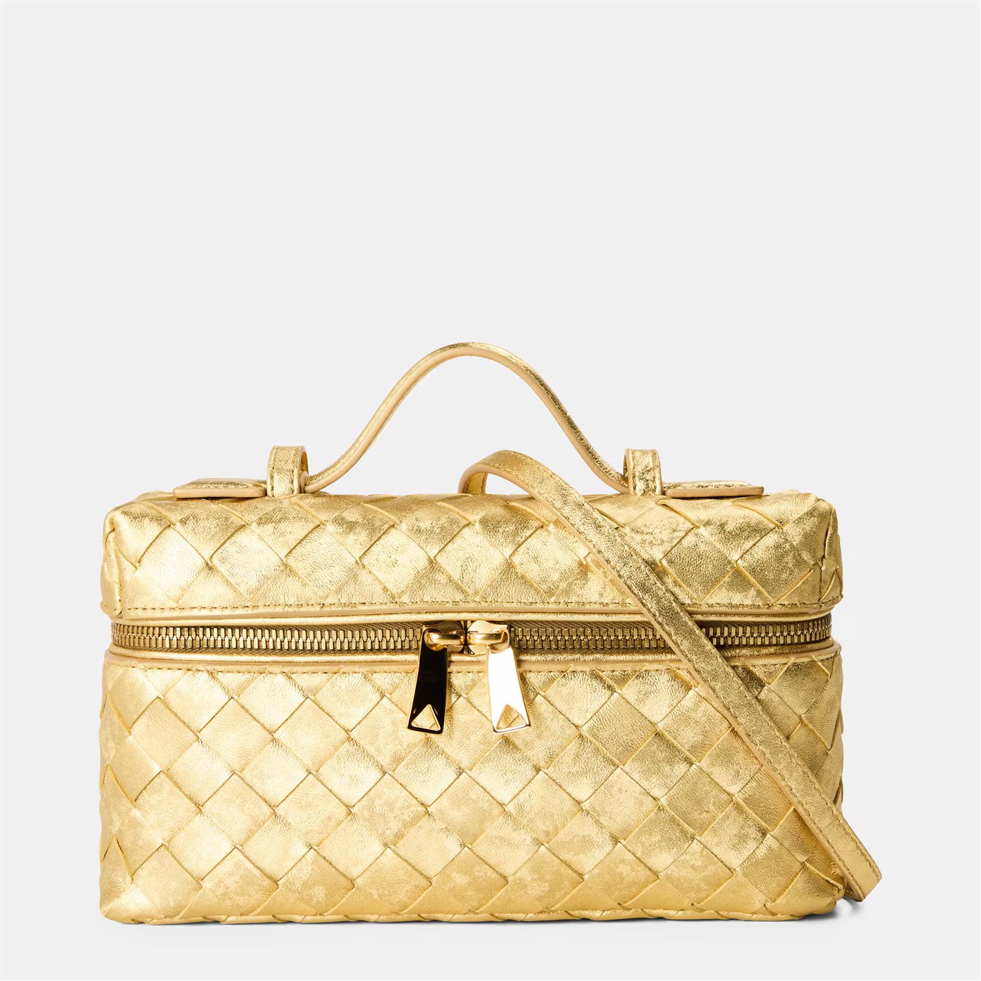 Women's BV Mtl Bang Top Handle Bag