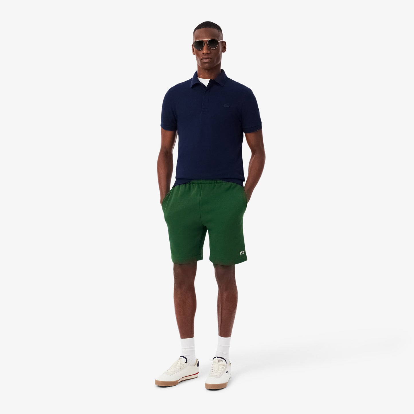 Regular Fit Fleece Shorts