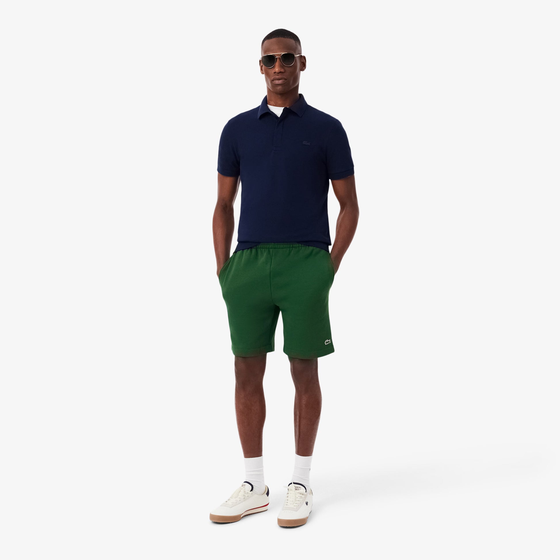 Regular Fit Fleece Shorts