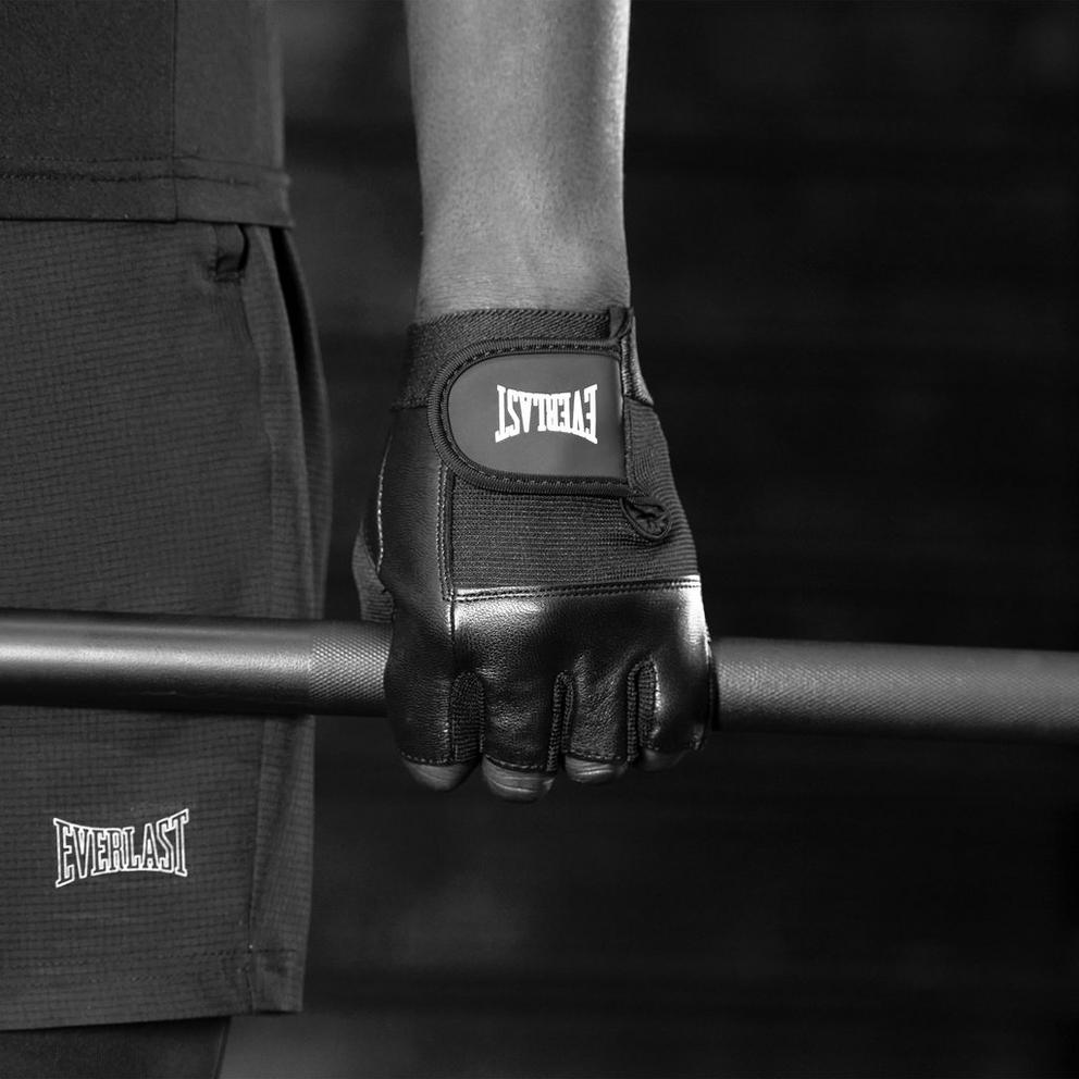 Leather Fitness Gloves Adults