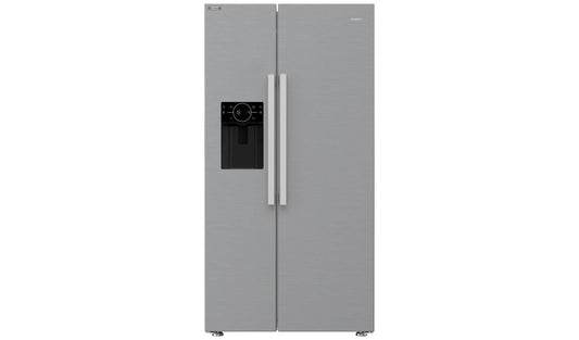 Hotpoint HPG2 6573W XP4UK American Fridge Freezer - Silver