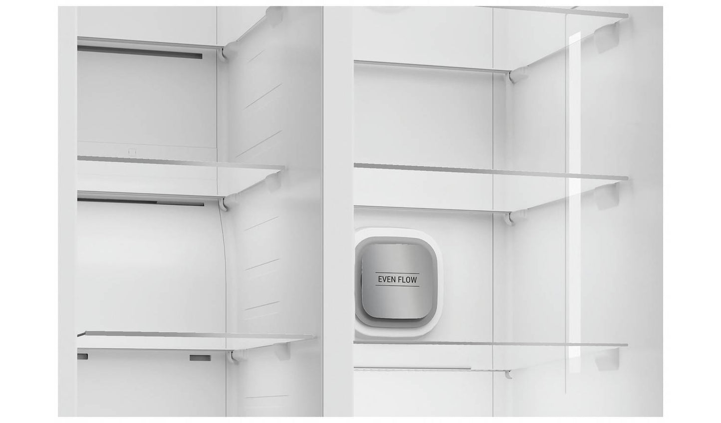Hotpoint HPG26574WXBR5UK American Fridge Freezer- Anthracite
