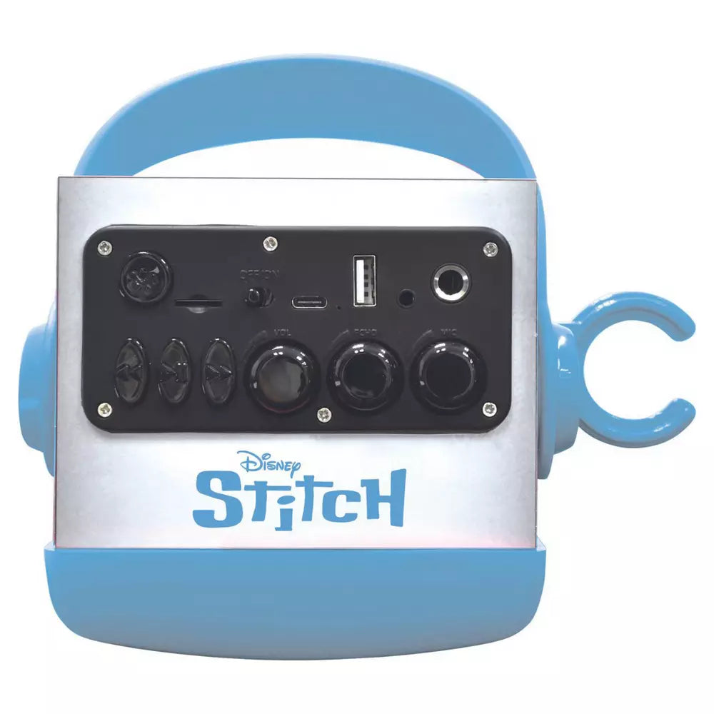Disney Stitch Karaoke Bluetooth Speaker with Microphone