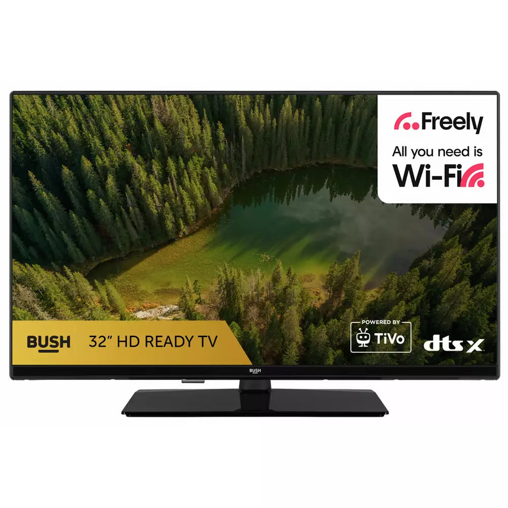 Bush 32 Inch 32HT25CB Smart HD Ready HDR LED TiVo Freely TV
