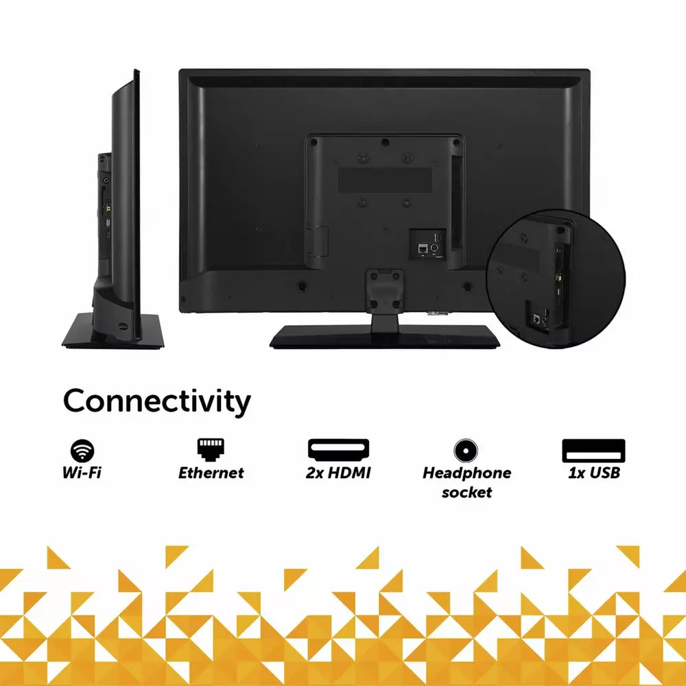 Bush 32 Inch 32HT25CB Smart HD Ready HDR LED TiVo Freely TV