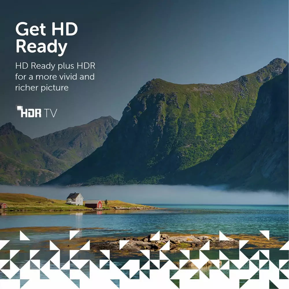 Bush 32 Inch 32HT25CB Smart HD Ready HDR LED TiVo Freely TV