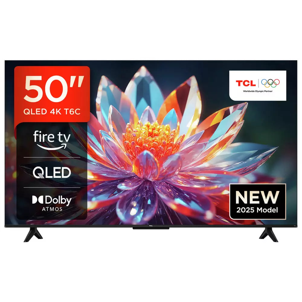 TCL 50 Inch 50T6C Smart 4K UHD HDR QLED Freely TV