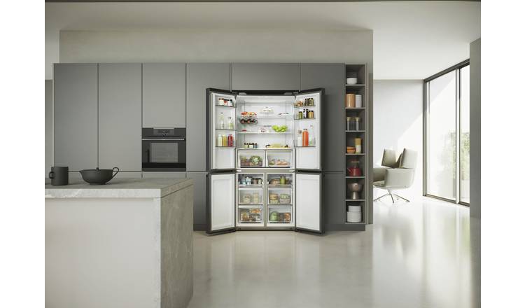 Haier HCR5919ENMB 90 Fridge Freezer - Black