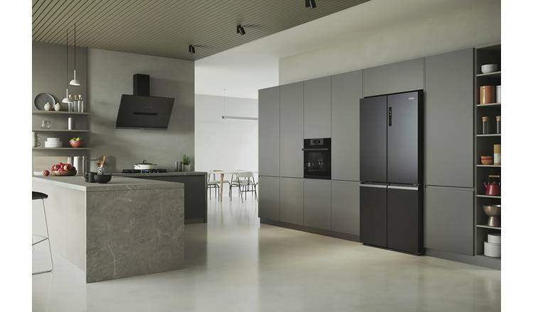 Haier HCR5919ENMB 90 Fridge Freezer - Black