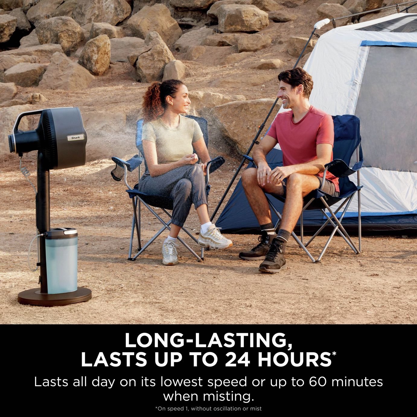 Shark FlexBreeze Pro Mist Indoor and Outdoor Pedestal Fan