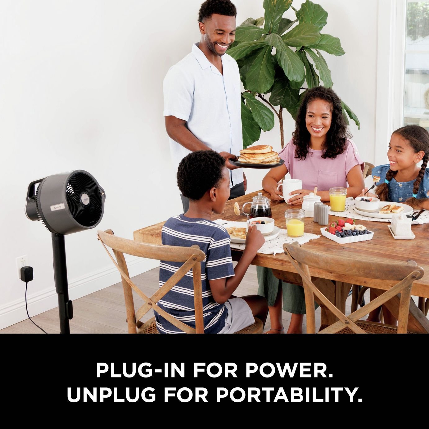 Shark FlexBreeze Pro Mist Indoor and Outdoor Pedestal Fan