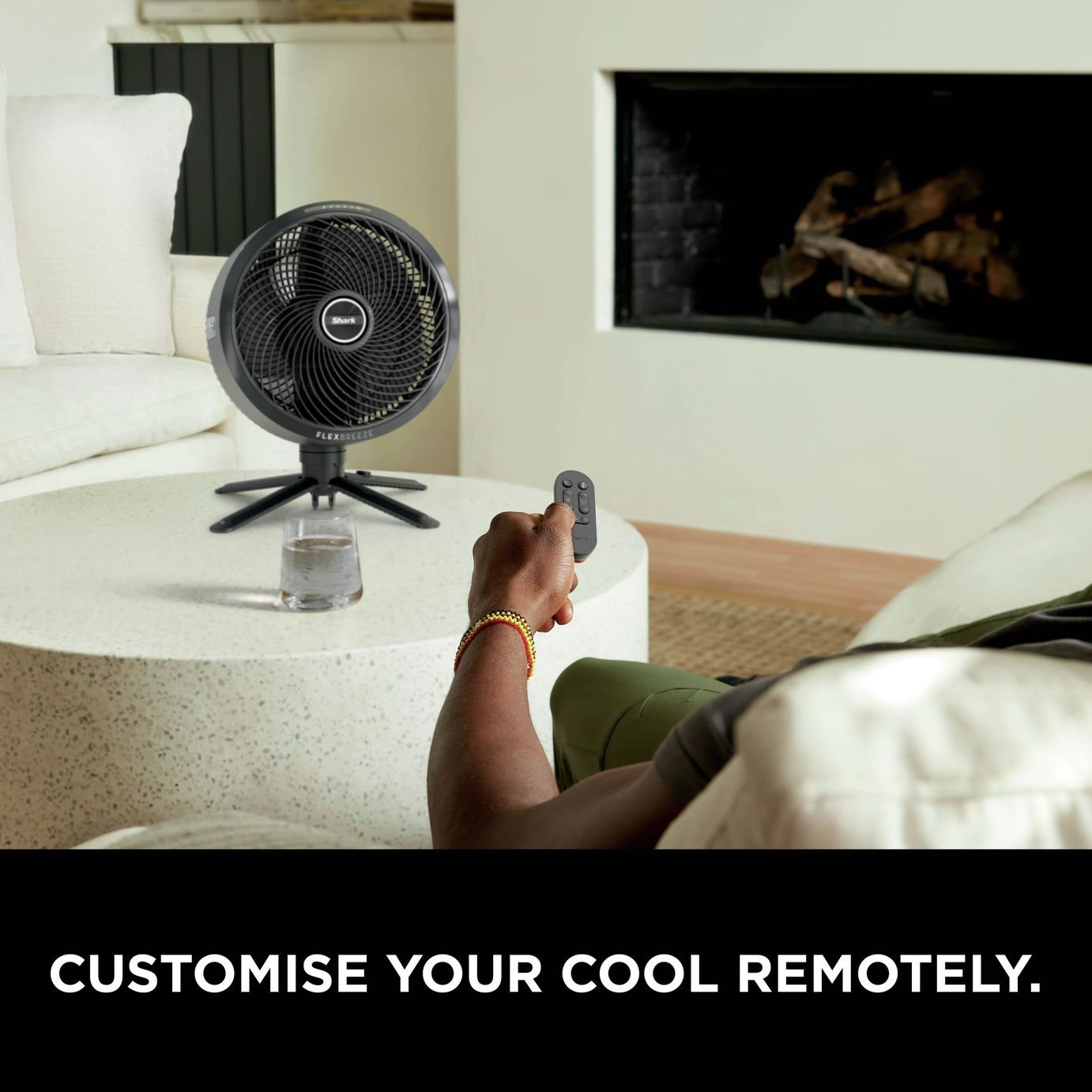 Shark FlexBreeze Pro Mist Indoor and Outdoor Pedestal Fan