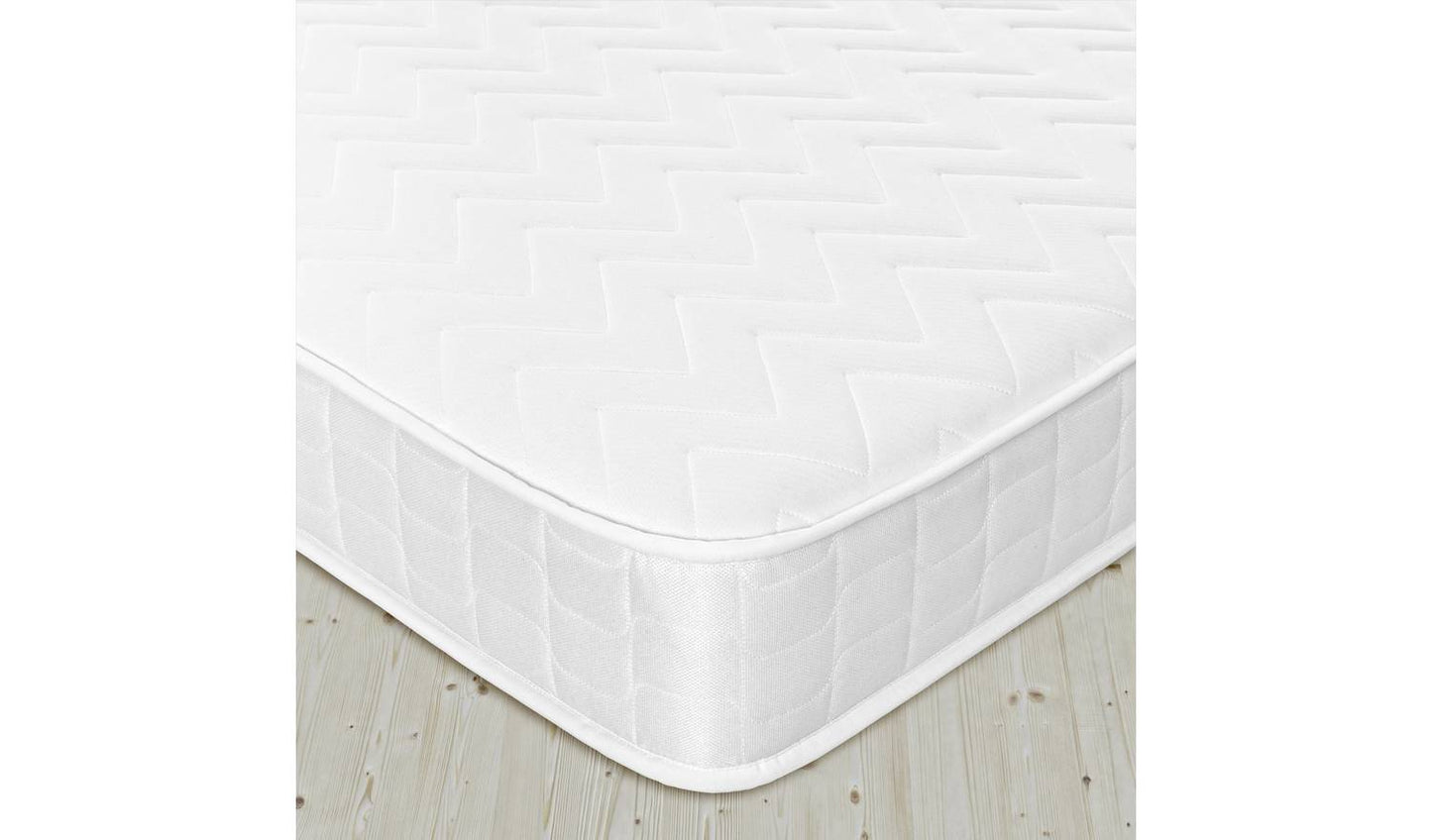 Argos Home Elmdon Memory Double Divan Bed - Grey