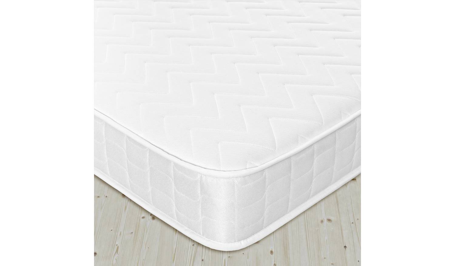 Argos Home Elmdon Memory Double Divan Bed - Grey