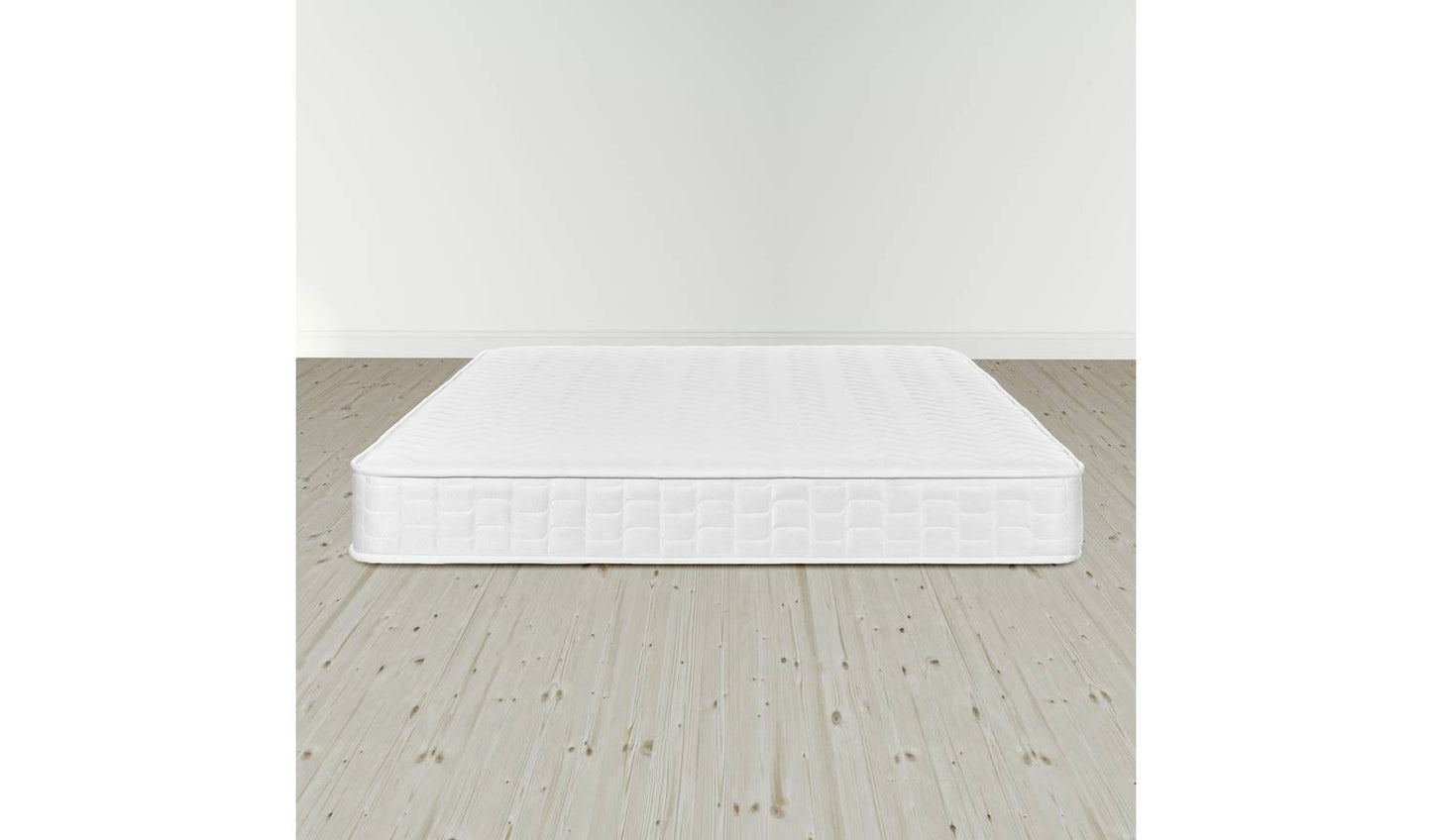 Argos Home Elmdon Memory Double Divan Bed - Grey