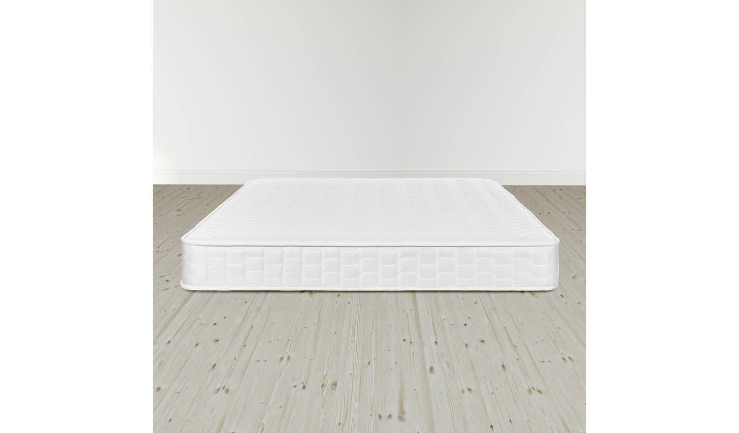 Argos Home Elmdon Memory Double Divan Bed - Grey