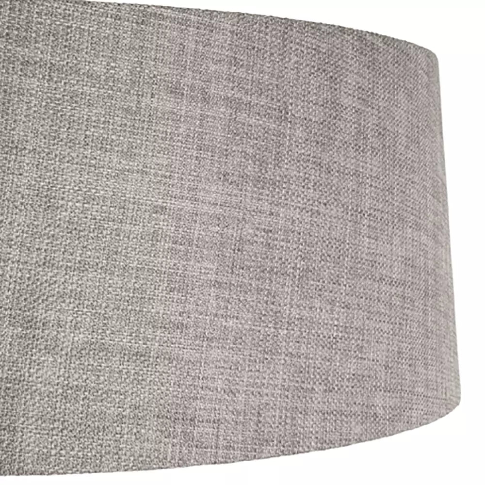 Habitat Metal Flush Ceiling Light - Black & Grey