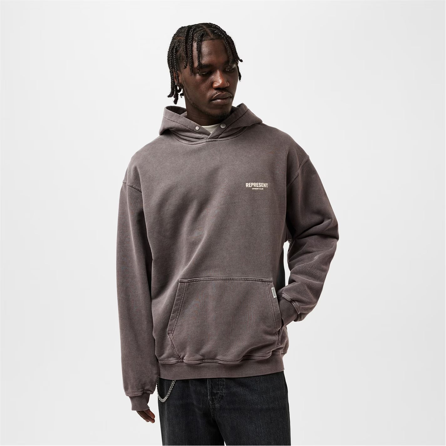 Men's Owners Club Hooded Sweatshirt, Premium Comfort Oversized Hoodie