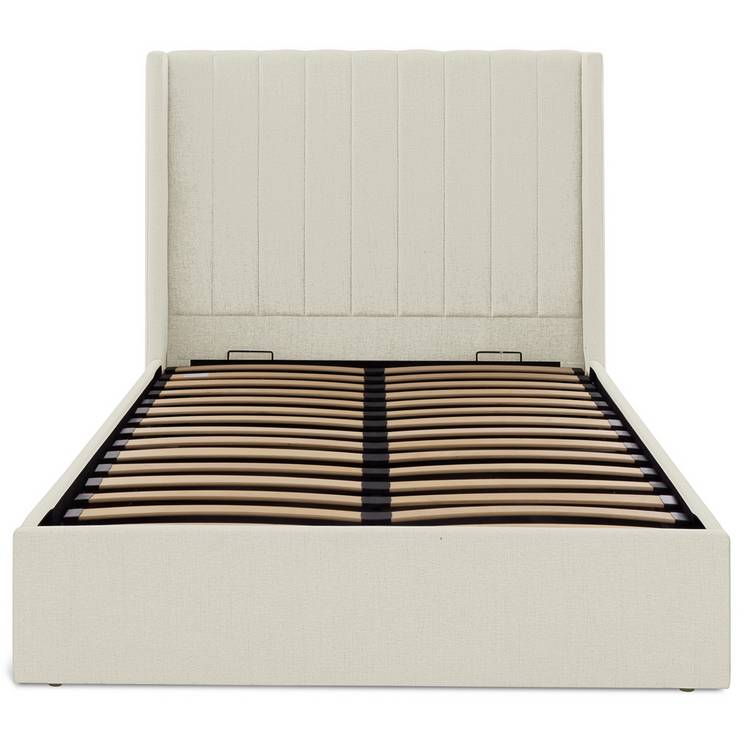 Habitat Kempley Small Double End Lift Ottoman Bed - Cream