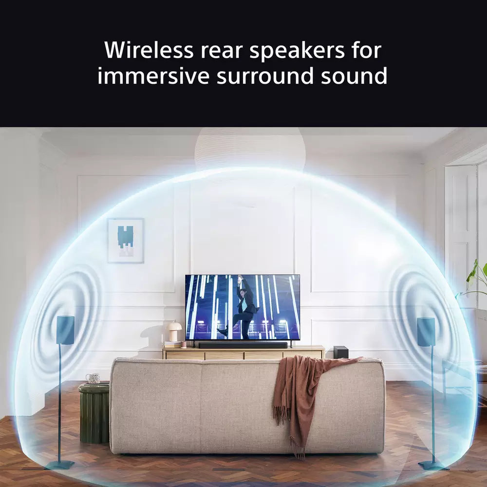 Sony Bravia Theatre SARS8 Rear 8 Wireless Speakers