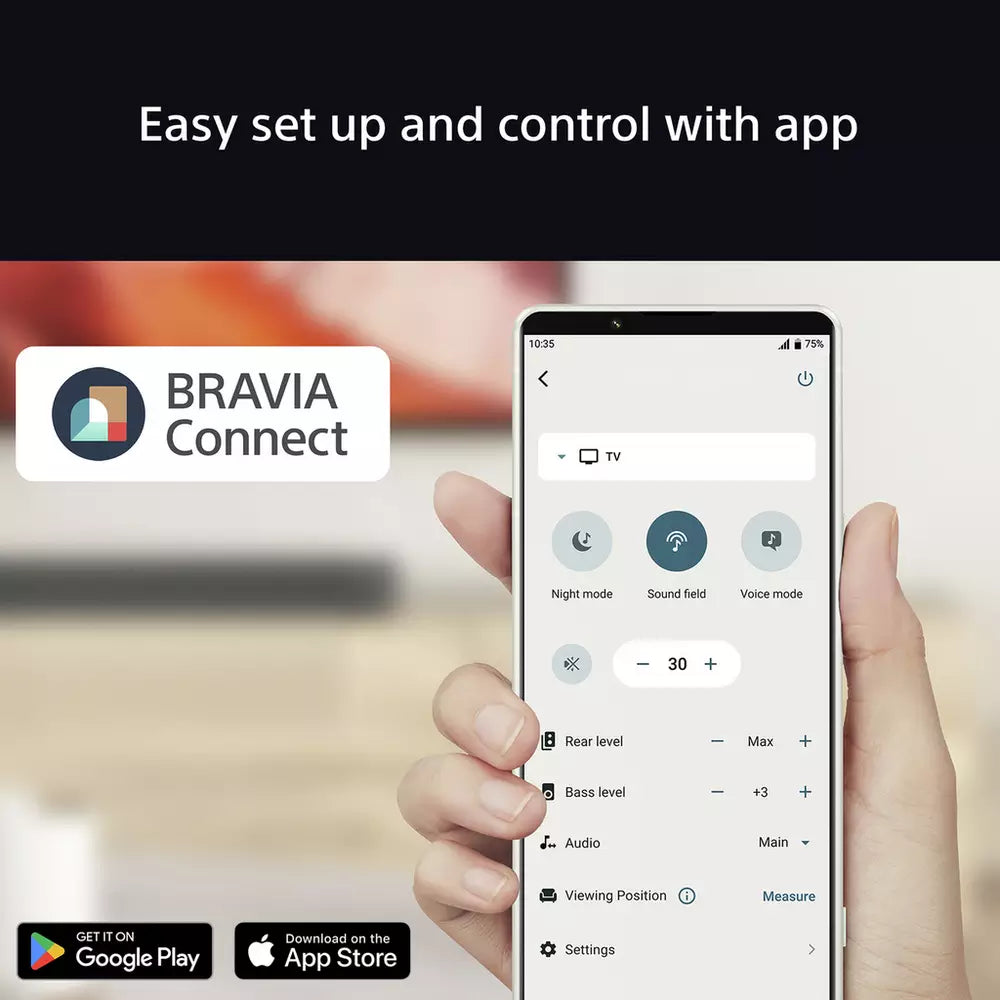 Sony Bravia Theatre SARS8 Rear 8 Wireless Speakers