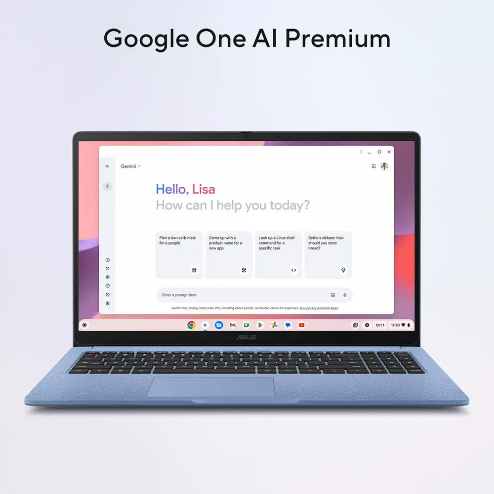 ASUS CX1505CKA 15.6in Celeron N4500 4GB 128GB Chromebook