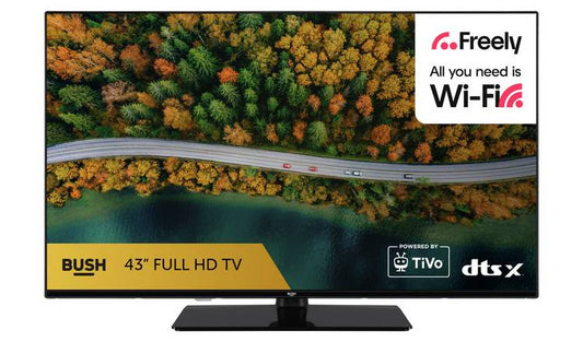 Bush 43 Inch 43FT25CB Smart FHD HDR LED TiVo Freely TV