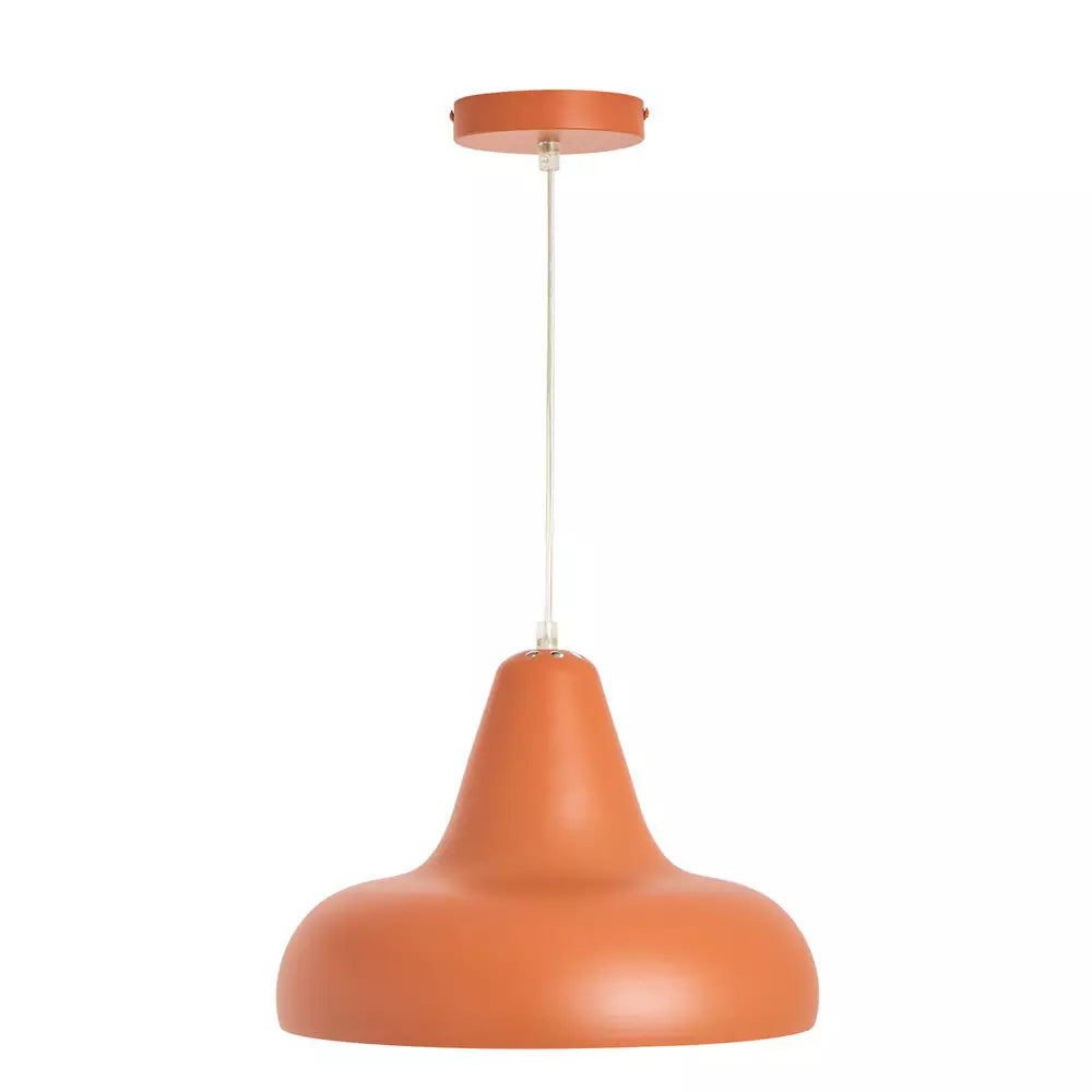 Habitat Aerial Metal Pendant Light - Burnt Orange