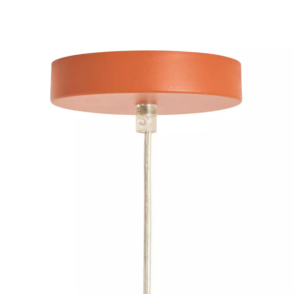 Habitat Aerial Metal Pendant Light - Burnt Orange