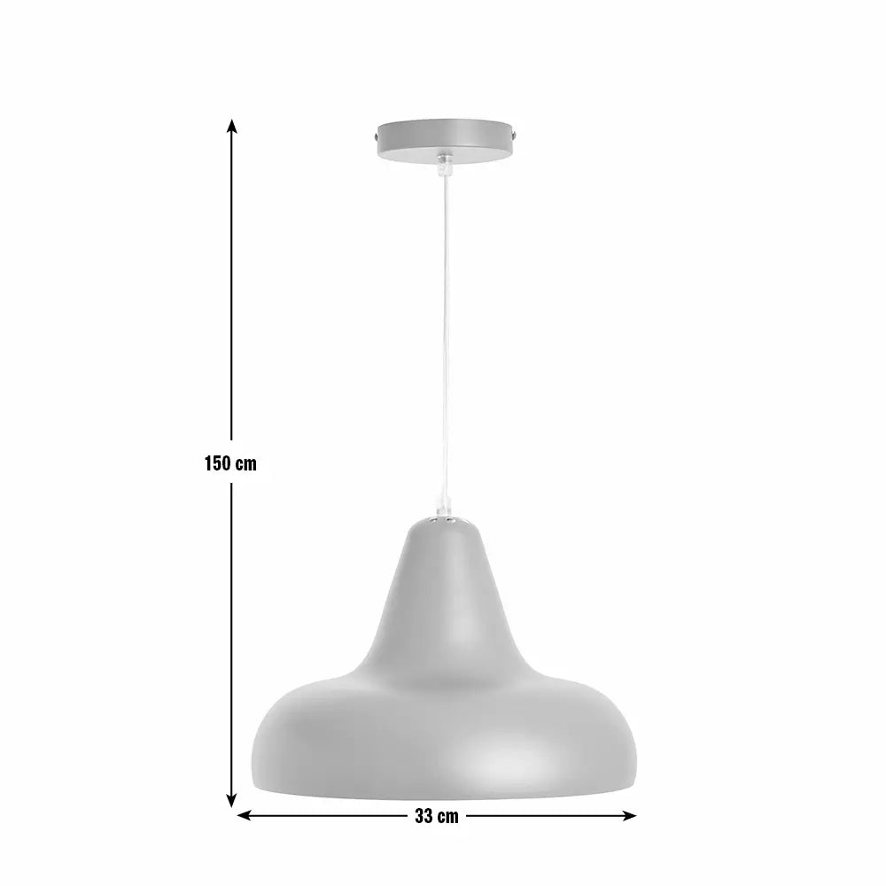 Habitat Aerial Metal Pendant Light - Burnt Orange