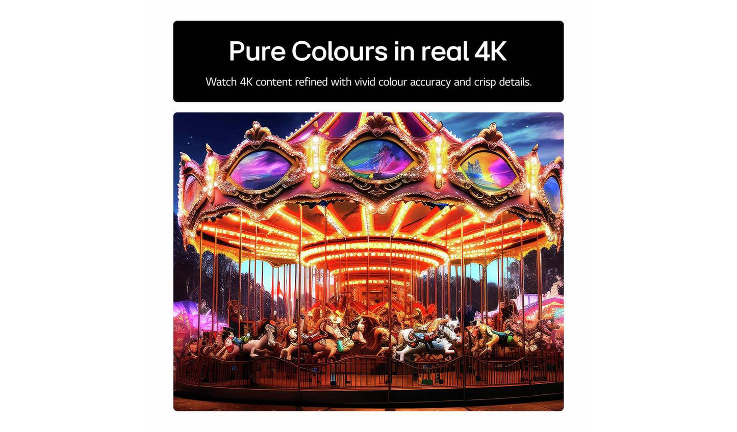 LG 50 Inch 50NANO80A6B Smart 4K UHD HDR NanoCell TV