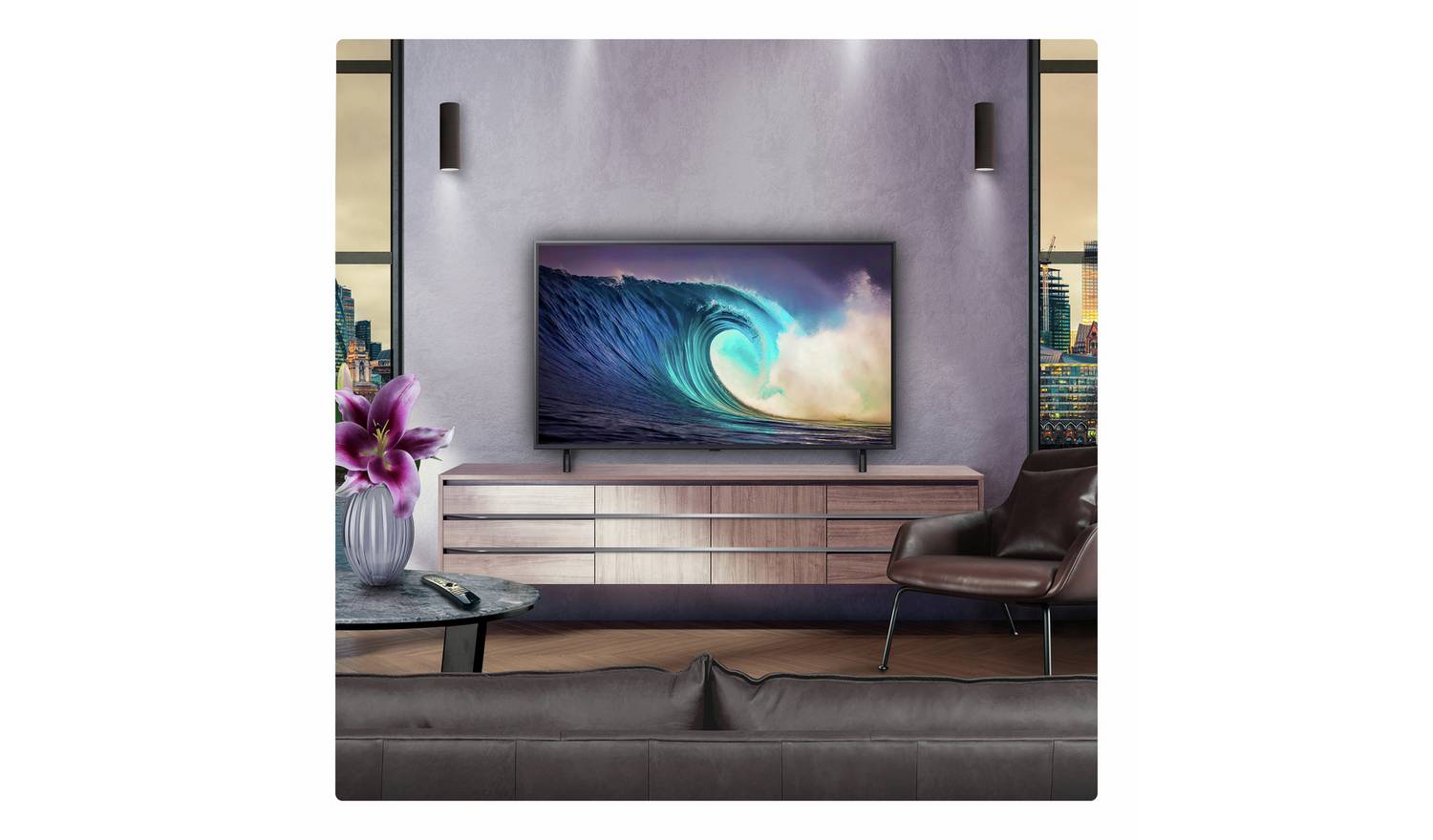LG 50 Inch 50NANO80A6B Smart 4K UHD HDR NanoCell TV